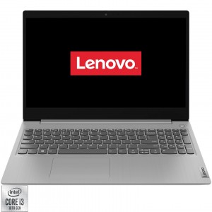 LAPTOP Lenovo IdeaPad 3 15IIL05 Intel Core i3-1005G1, LED 15.6" Full HD, 8GB, SSD 256GB, NVIDIA GeForce MX330 2GB, Platinum Grey